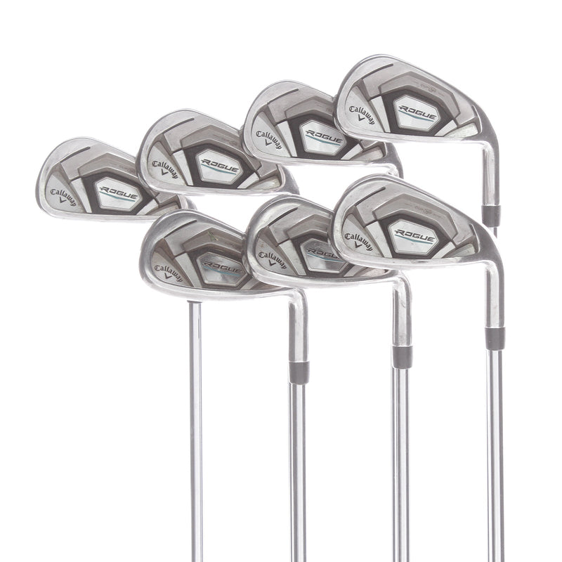 Callaway Rogue Steel Mens Right Hand Irons 4-PW Regular - True Temper XP 95 R300