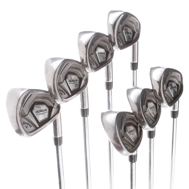 Callaway Rogue Steel Mens Right Hand Irons 4-PW Regular - True Temper XP 95 R300