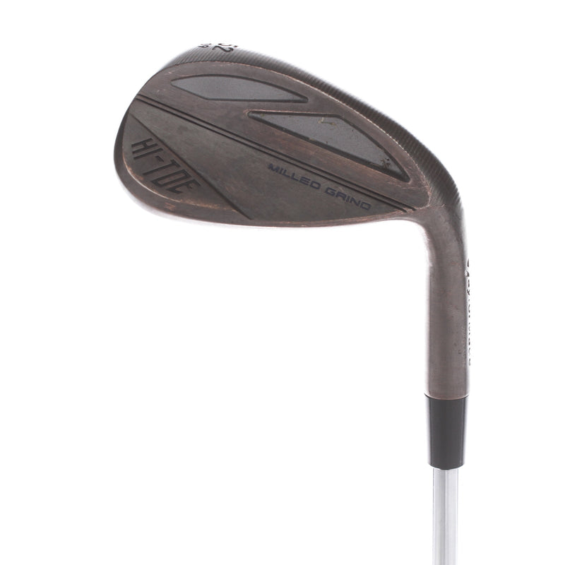 TaylorMade Hi-Toe Steel Mens Right Hand Gap Wedge 52* 9 Bounce S Grind Stiff - KBS Rev 2.0 115g