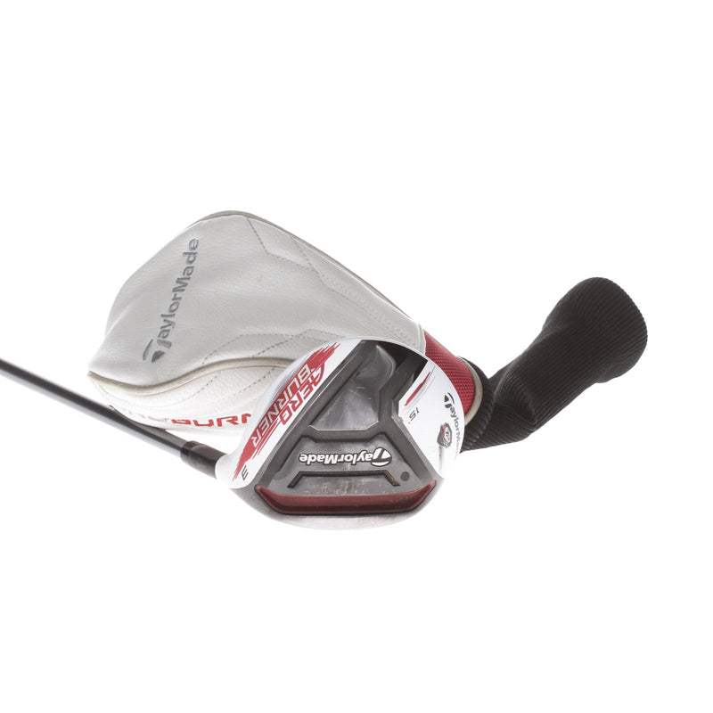 TaylorMade Aero Burner TP Graphite Mens Right Hand Fairway 3 Wood 15* Stiff - Ozik White Tie 70g