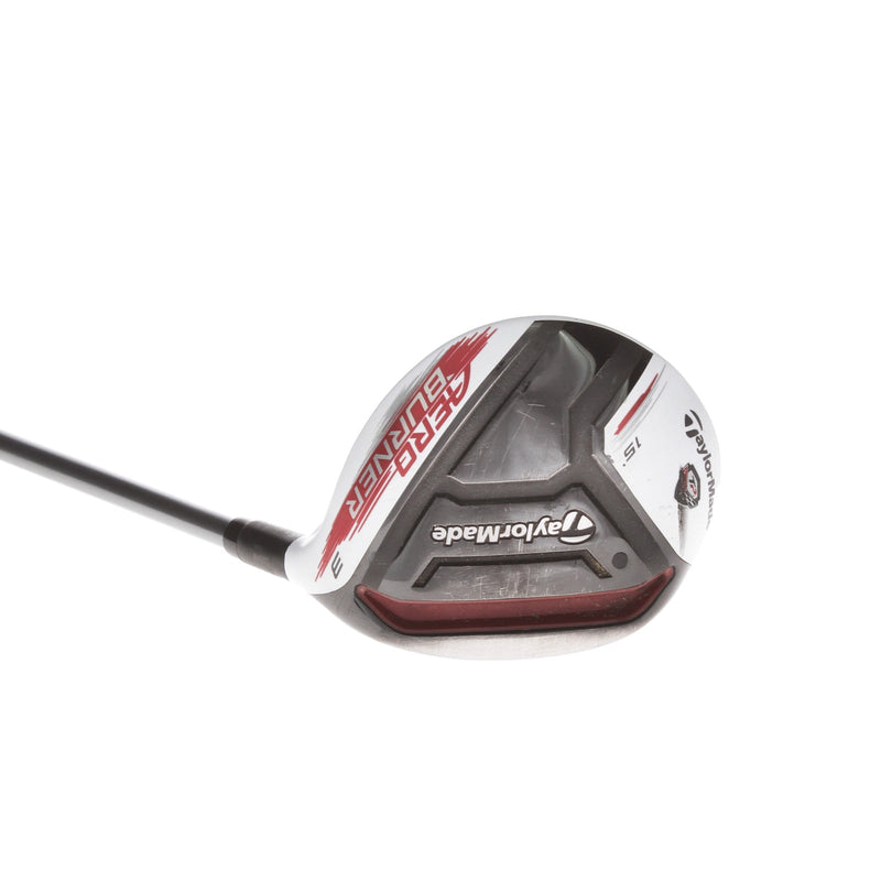 TaylorMade Aero Burner TP Graphite Mens Right Hand Fairway 3 Wood 15* Stiff - Ozik White Tie 70g