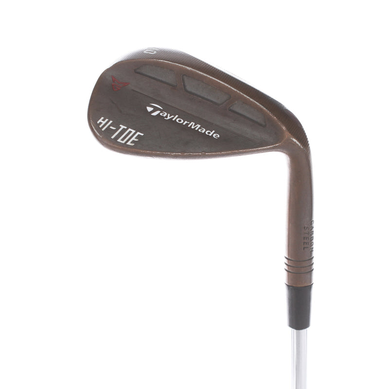 TaylorMade Hi-Toe Steel Mens Right Hand Lob Wedge 60* 10 Bounce S Grind Stiff - KBS Rev 2.0 115g