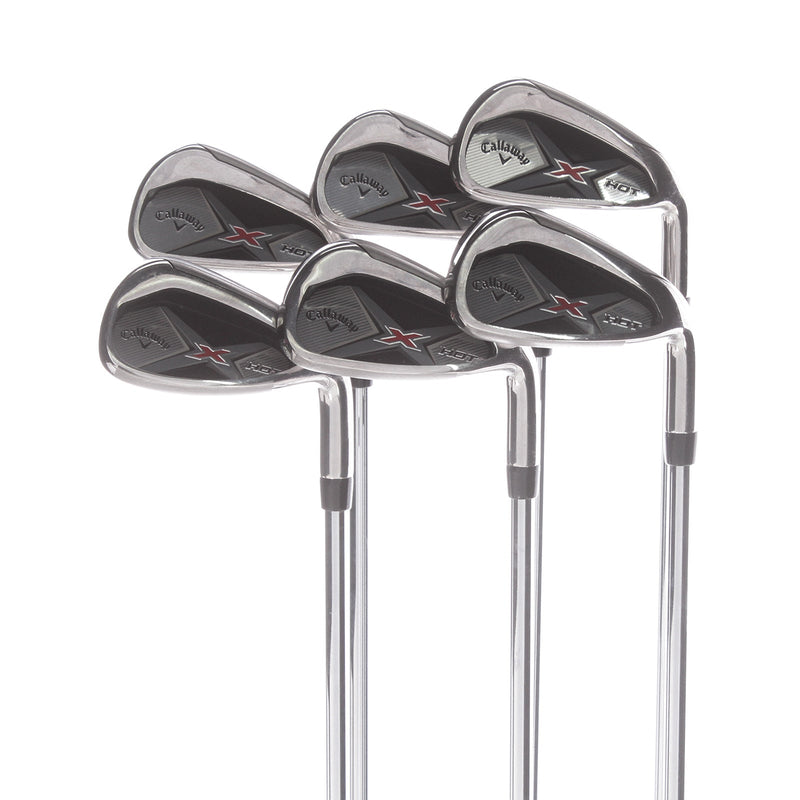 Callaway X-Hot Steel Mens Right Hand Irons 5-PW Regular - True Temper XP-95