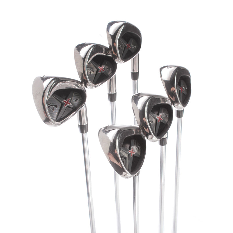 Callaway X-Hot Steel Mens Right Hand Irons 5-PW Regular - True Temper XP-95