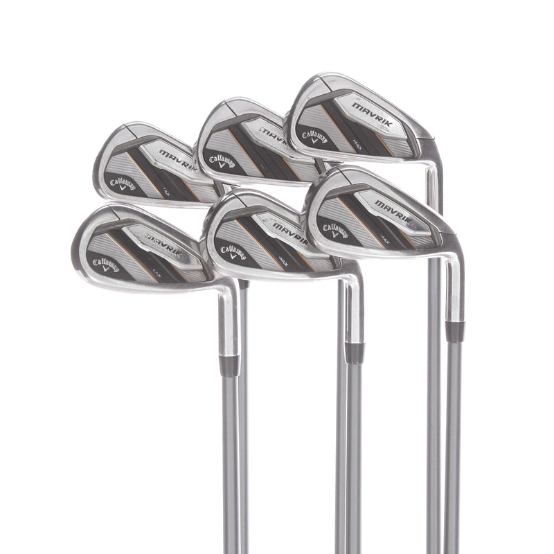 Callaway Mavrik Graphite Mens Right Hand Irons 5-PW Regular - Catalyst 55g