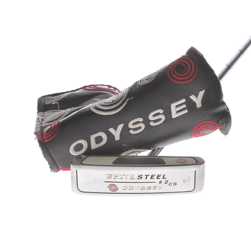 Odyssey White Steel Mens Right Hand Putter 34" Blade - Winn/Lite