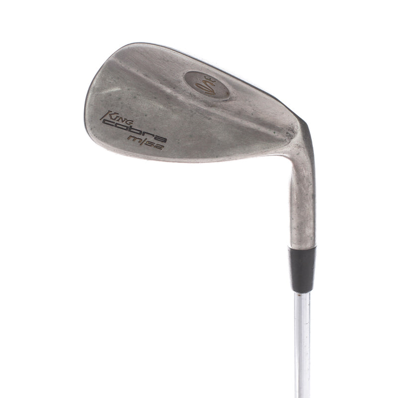 Cobra M52 Steel Mens Right Hand Gap Wedge 52* 10 Bounce S Grind Stiff - Dynamic Gold