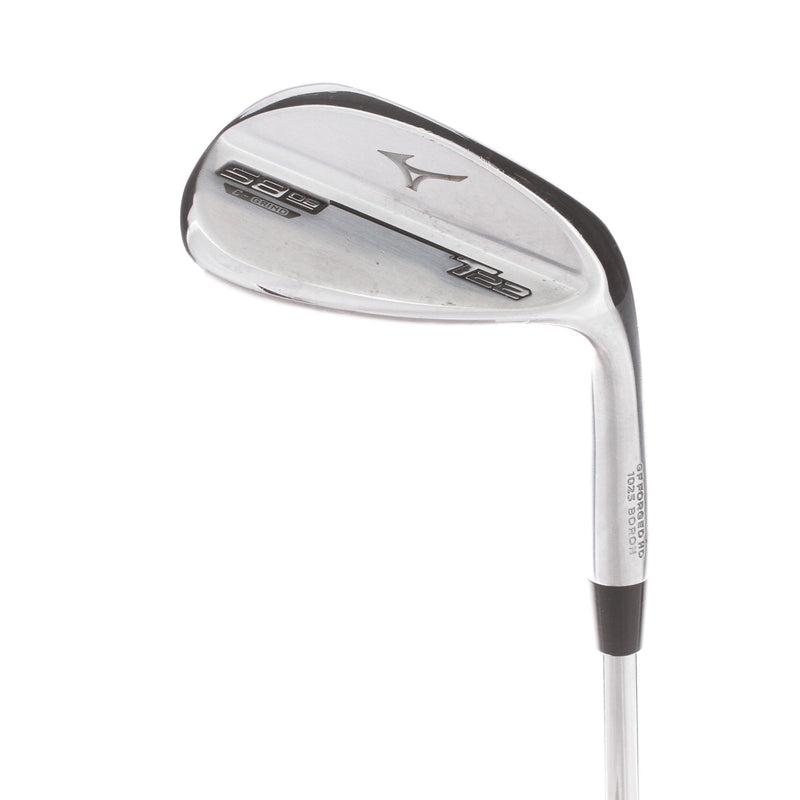 Mizuno T-22 Steel Mens Right Hand Lob Wedge 58* 8 Bounce C Grind Stiff - Dynamic Gold S 200