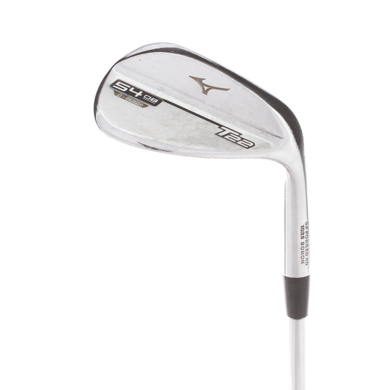 Mizuno T-22 Steel Mens Right Hand Sand Wedge 54* 8 Bounce D Grind Stiff - Dynamic Gold S400