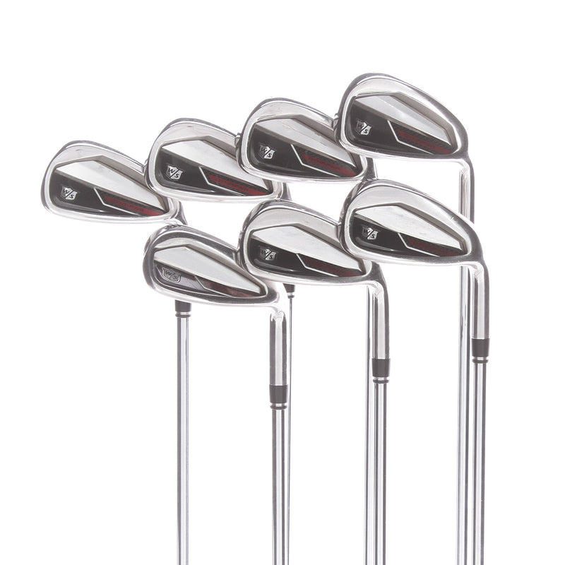 Wilson Dynapwr Steel Mens Right Hand Irons 5-SW Regular - KBS Max Ultralite