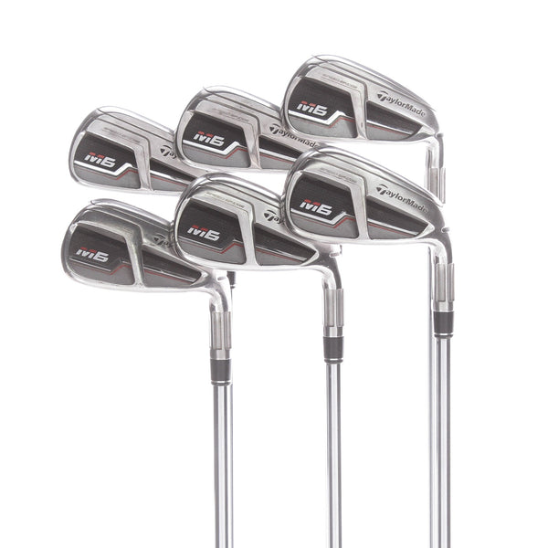 TaylorMade M6 Steel Mens Right Hand Irons 5-PW Regular - KBS Max 85