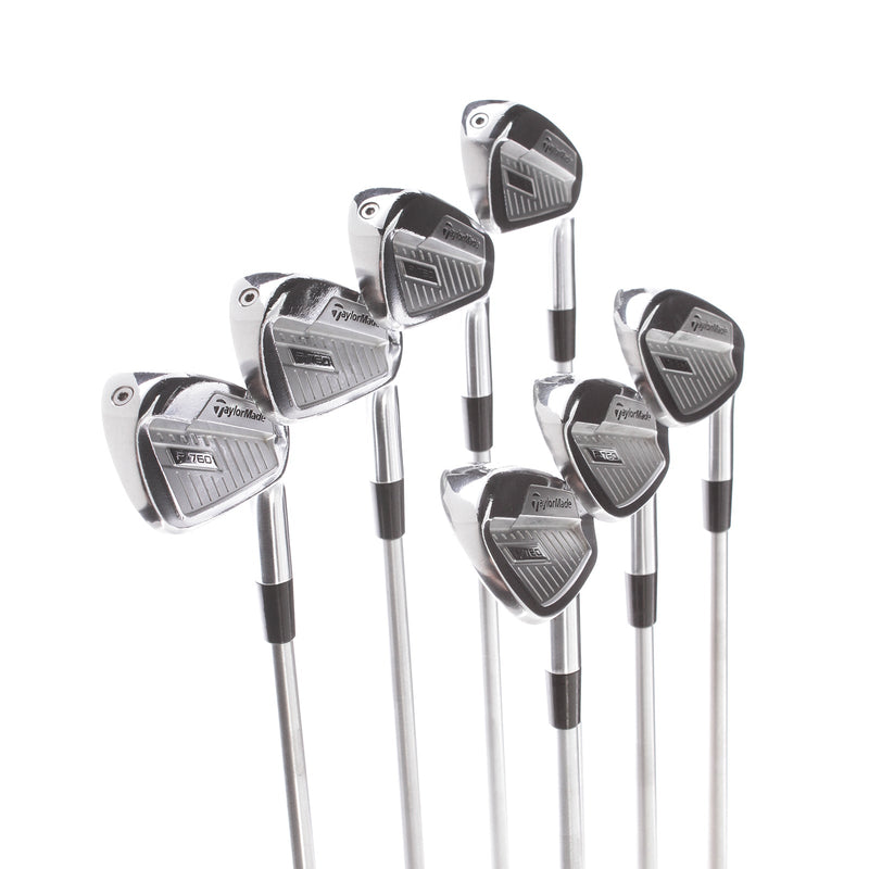 TaylorMade P-760 Steel Mens Right Hand Irons 4-PW Regular - KBS Tour130g