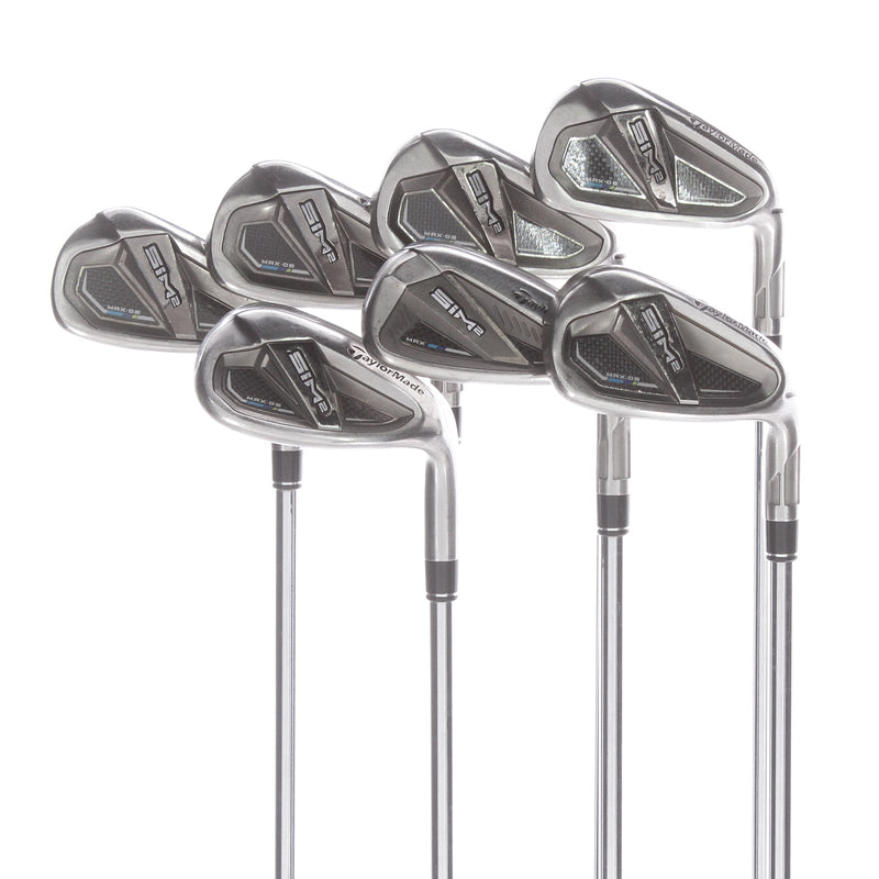 TaylorMade Sim Max OS Steel Mens Right Hand Irons 6-SW    Regular - Max MT 85