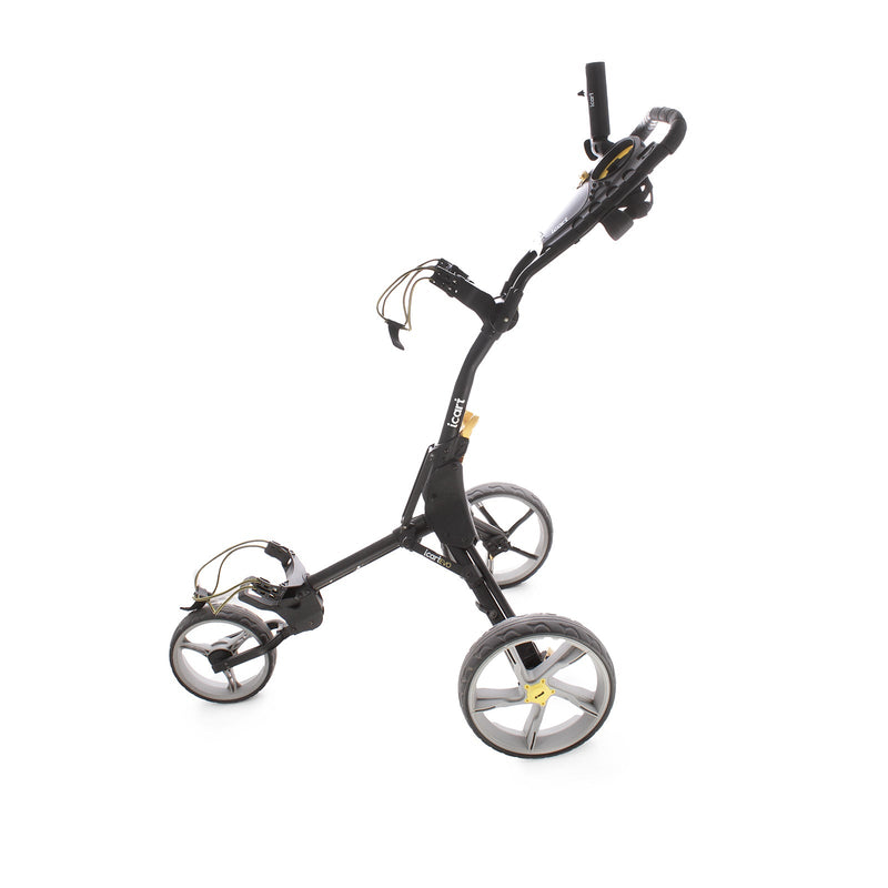 I-Cart Evo 3-Wheel Push Trolley - Black/Silver