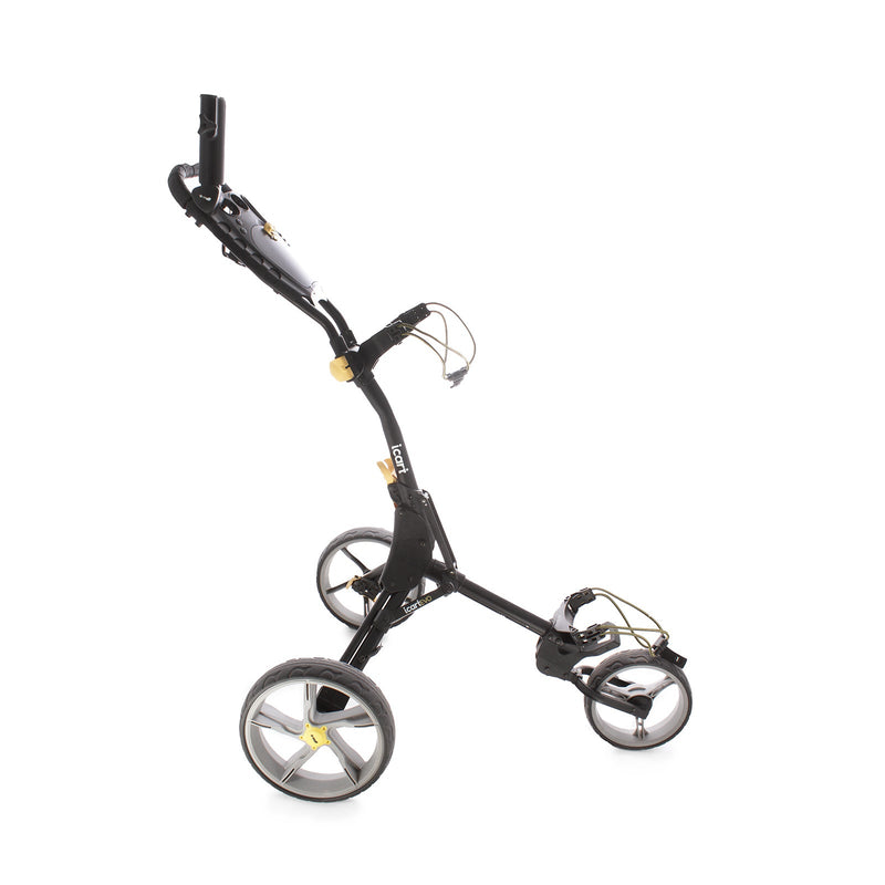 I-Cart Evo 3-Wheel Push Trolley - Black/Silver