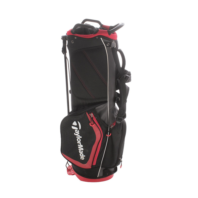 TaylorMade Select Plus Stand Stand Bag - Black/Red/Grey