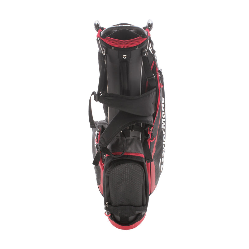 TaylorMade Select Plus Stand Stand Bag - Black/Red/Grey