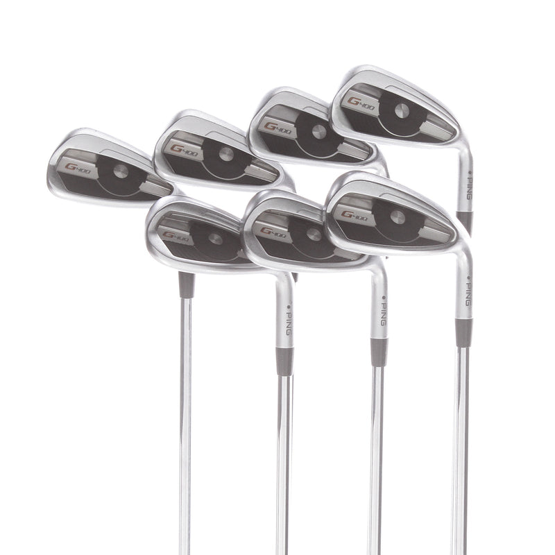 Ping G400 Steel Mens Right Hand Irons 5-SW Regular - AWT 85g