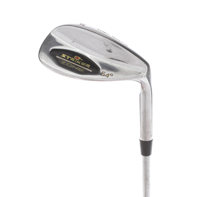 Strike Zone Strike Zone Graphite Mens Right Hand Lob Wedge 64* 10 Bounce S Grind Regular - Strike Zone / Steel