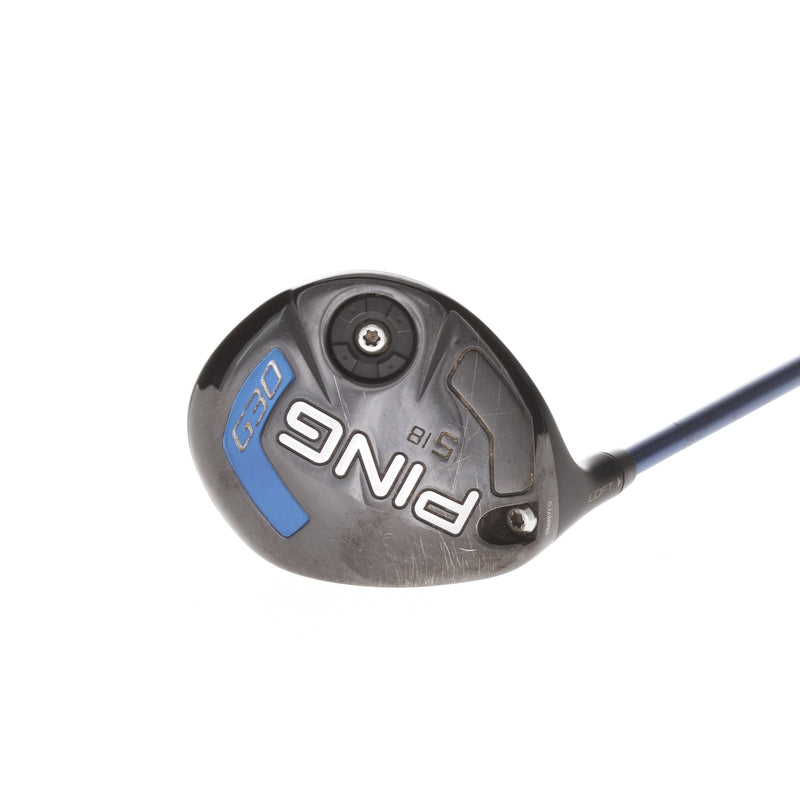 Ping G30 Graphite Mens Left Hand Fairway 5 Wood 18* Senior - High Balanced Point