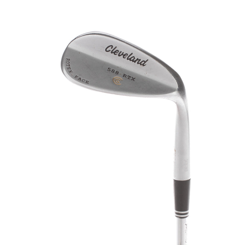 Cleveland 588 RTX Steel Mens Right Hand Lob Wedge 60* 12 Bounce S Grind Wedge Flex - Dynamic Gold