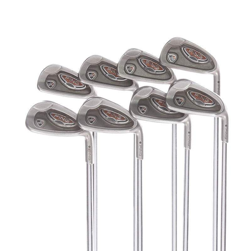 Ping i-10 Steel Mens Right Hand Irons 3-PW Stiff - AWT