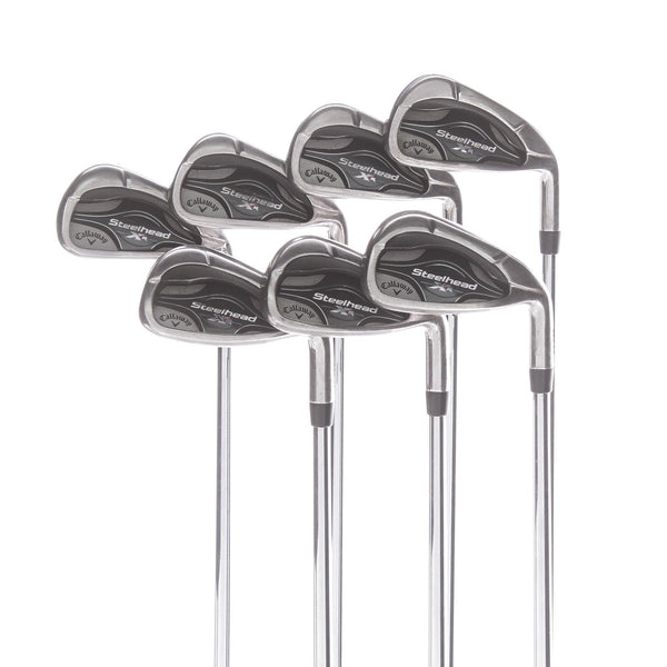 Callaway Steelhead Steel Mens Right Hand Irons 4-PW Stiff - Project X 6.0