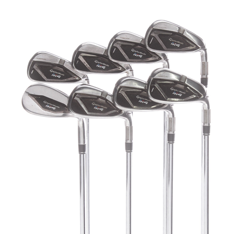 TaylorMade M4 Steel Mens Right Hand Irons 4-SW Regular - KBS Max 85g