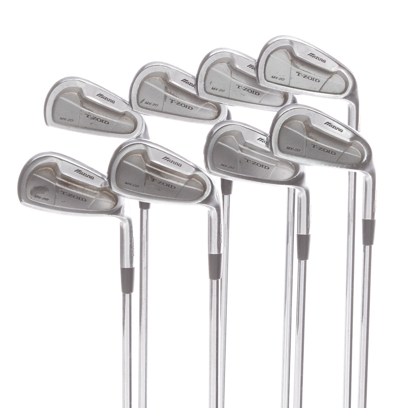 Mizuno T-Zoid Steel Mens Right Hand Irons 4-PW Regular - Dynamic Gold Lite