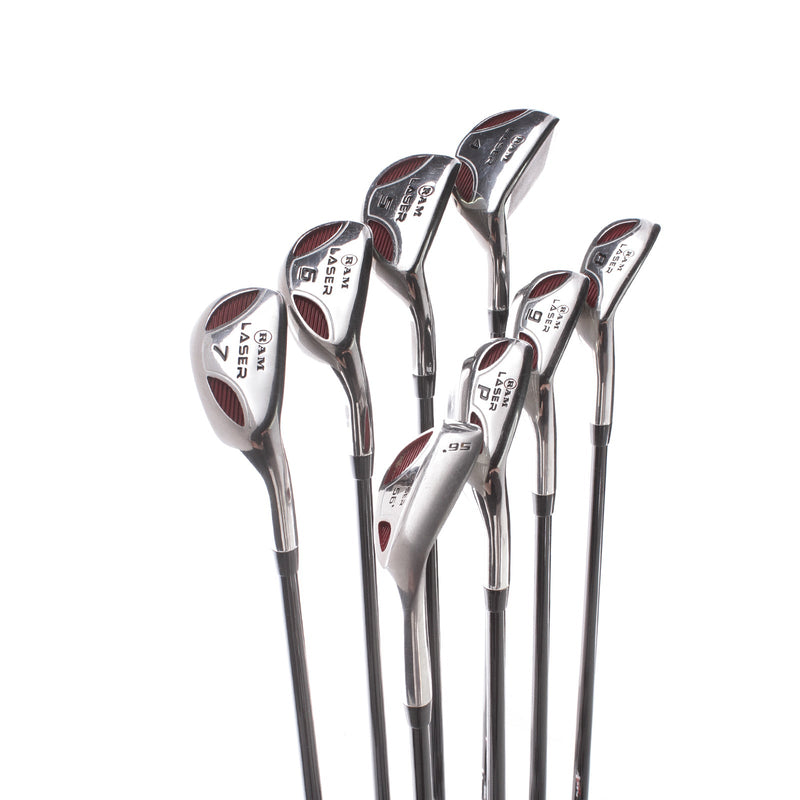 Ram Laser Graphite Mens Right Hand Irons 4-SW Stiff - Laser Graphite