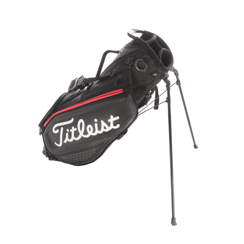 Titleist Tour Stand Bag - Black/White