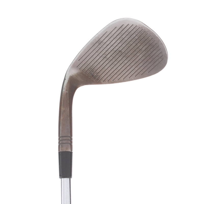 TaylorMade Hi-Toe Steel Mens Right Hand Lob Wedge 60* 10 Bounce S Grind Wedge Flex - KBS Hi-Rev2.0 115g