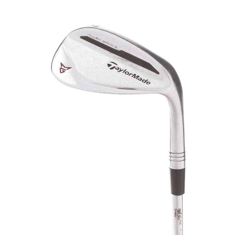 TaylorMade Milled Grind 2 Steel Mens Right Hand Gap Wedge 52* 9 Bounce S Grind Stiff - Dynamic Gold S200