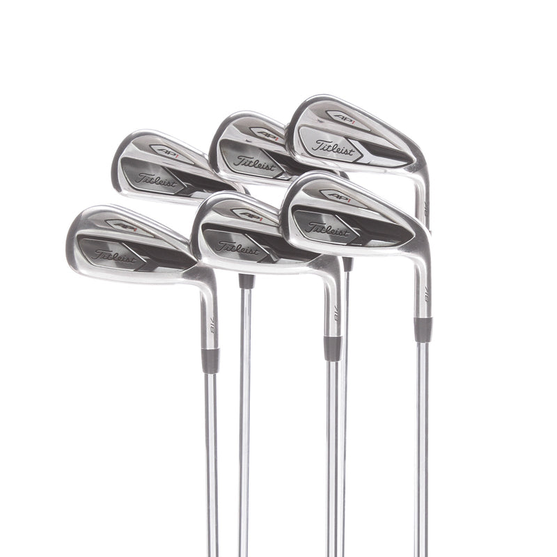 Titleist AP-1 Steel Mens Right Hand Irons 5-PW Stiff - True Temper AMT