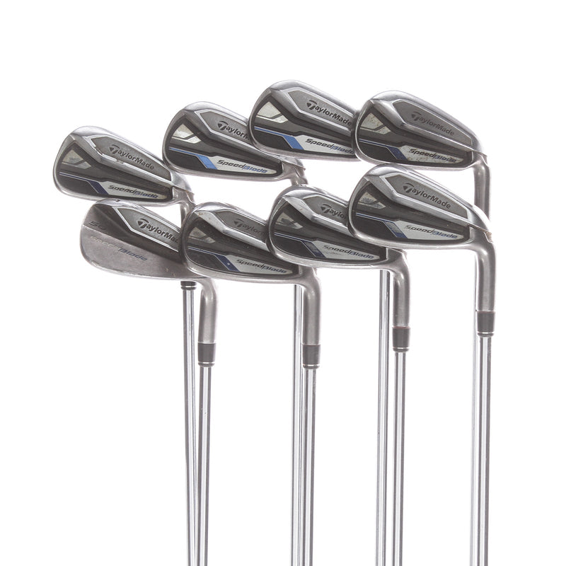 TaylorMade Speedblade Steel Mens Right Hand Irons 4-GW Regular - speedblde