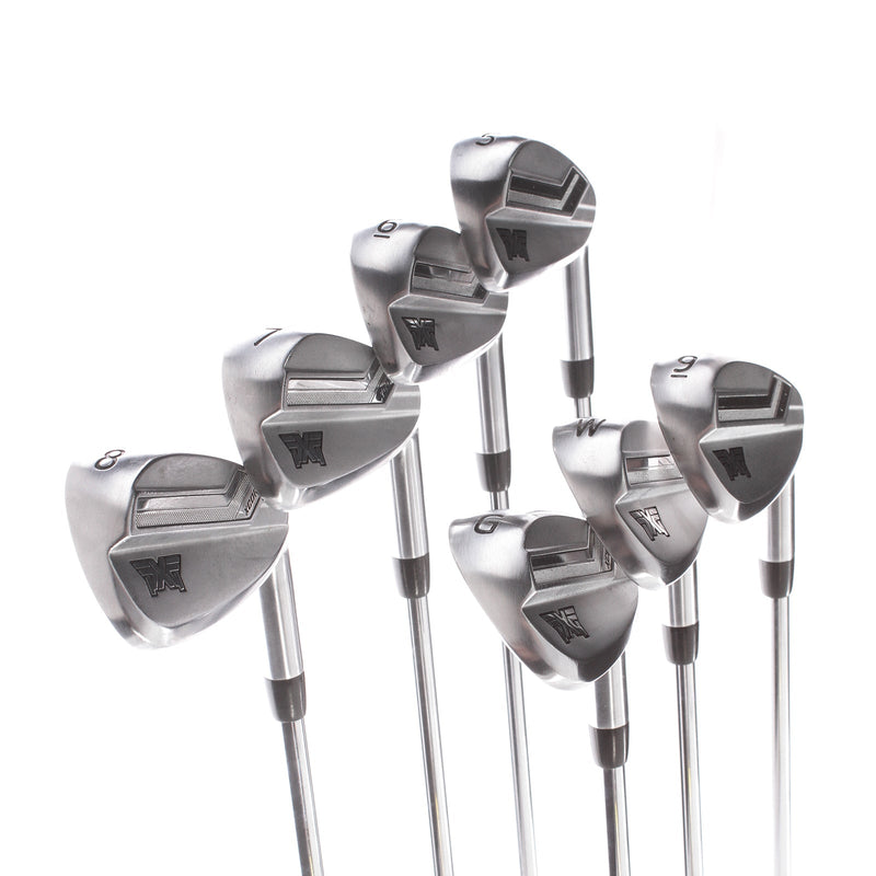 PXG 0211 XCOR2 Steel Mens Right Hand Irons 5-GW Regular - Elevate MPH 95