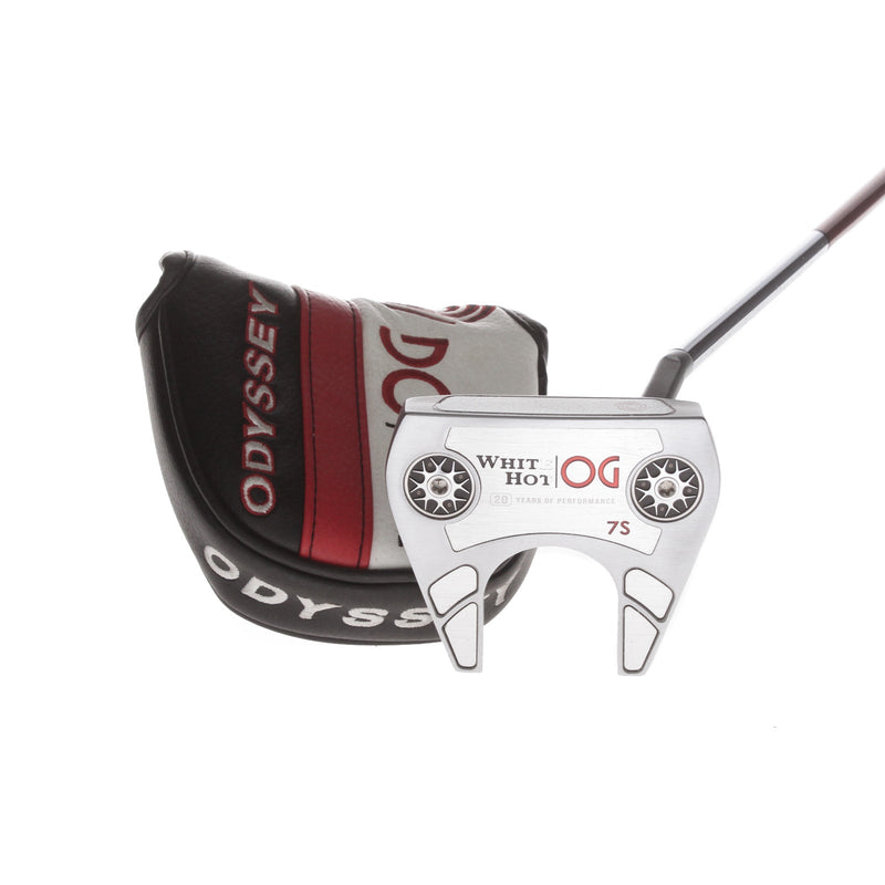 Odyssey White Hot OD7 Mens Putter 35" Mallet - Super Stroke Fatso 3.0