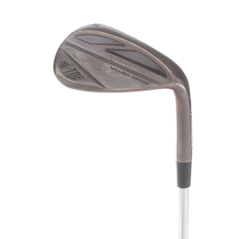 TaylorMade Hi-Toe Milled Grind Steel Mens Right Hand Lob Wedge 58* Wedge Flex - KBS Tour s