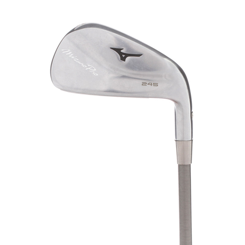 Mizuno Pro 245 Steel Mens Right Hand 7 Iron 30* 2* Upright Stiff - Steelfiber i110g