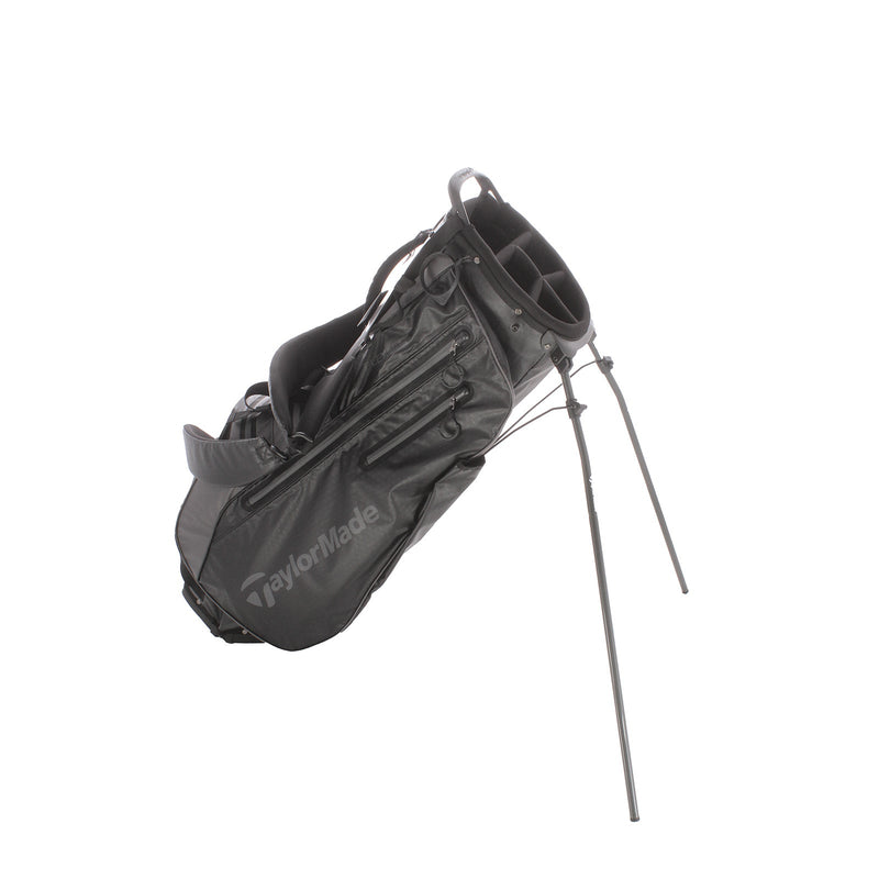 TaylorMade Flex Tech Waterproof Stand Bag - Black/Grey