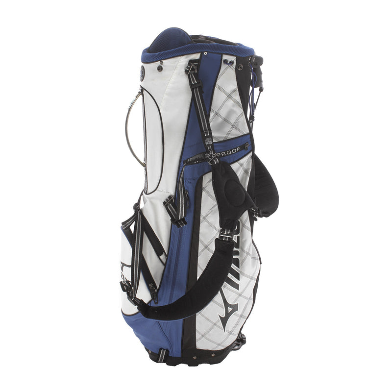 Mizuno Aerolite DLX Stand Bag - White/Blue