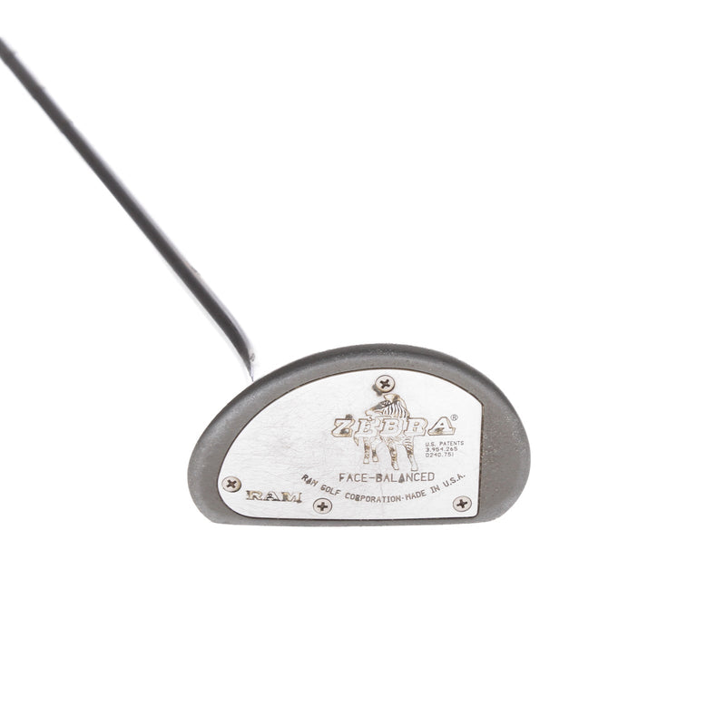 Ram Zebra Mens Right Hand Putter 34" Mid-Mallet - Zebra