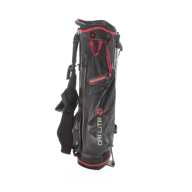 Big Max Dri Lite Stand Bag - Black/Red