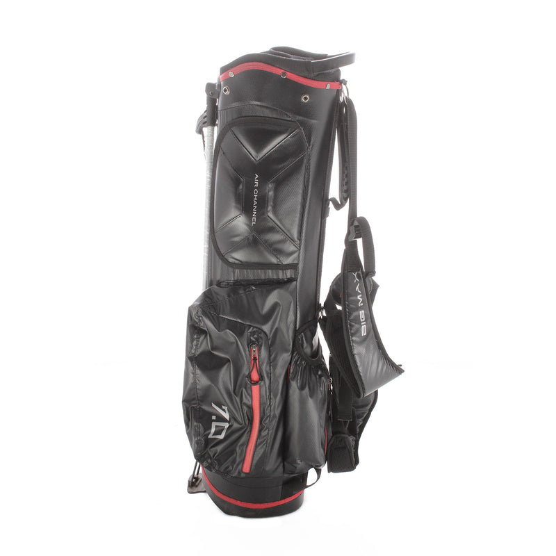 Big Max Dri Lite Stand Bag - Black/Red