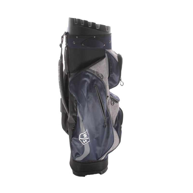 Wilson Staff Lock Cart Bag - Grey/Navy