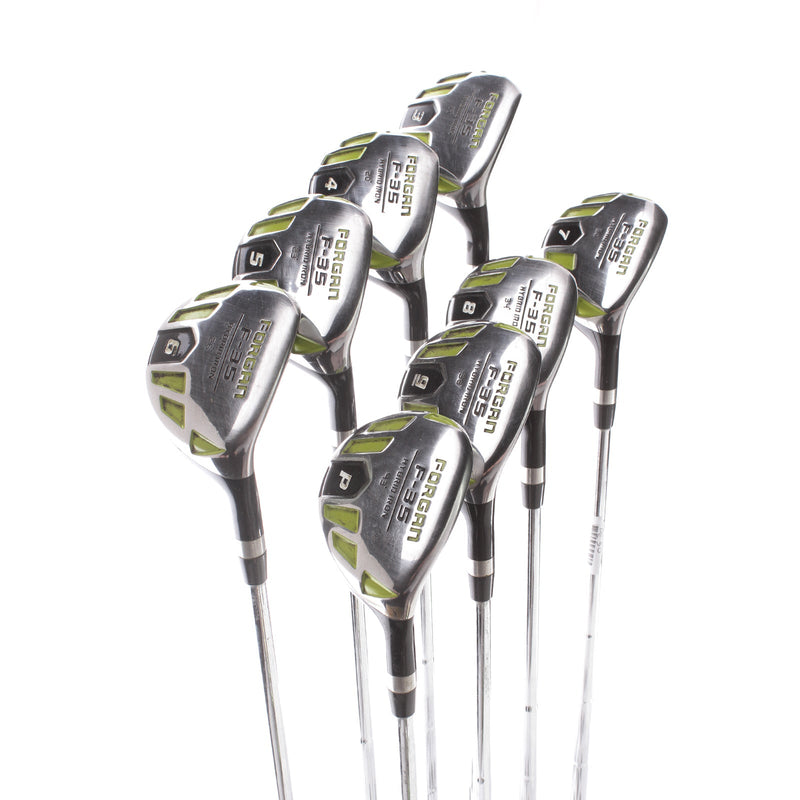 Forgan F-35 Steel Mens Right Hand Irons 4-PW Regular - Forgan