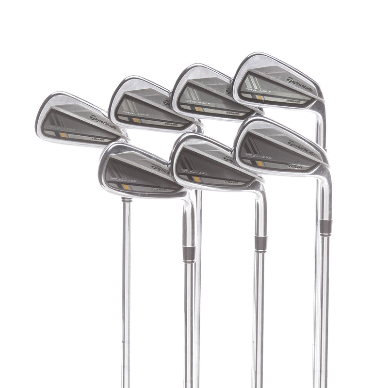 TaylorMade Rbladez Tour Steel Mens Right Hand Irons 4-PW Regular - KBS Tour