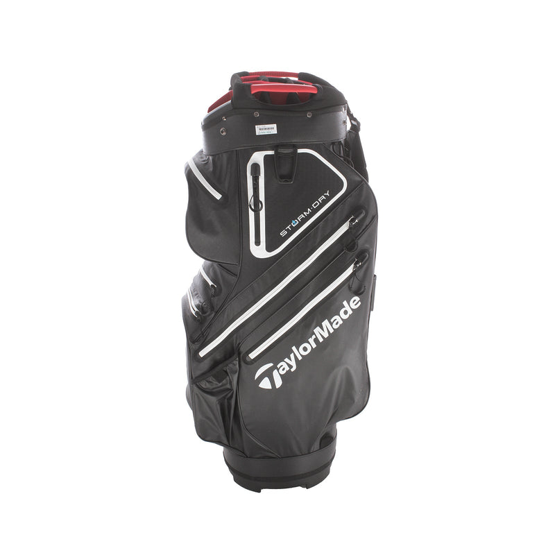 TaylorMade Storm Dry Cart Bag - Black/Red