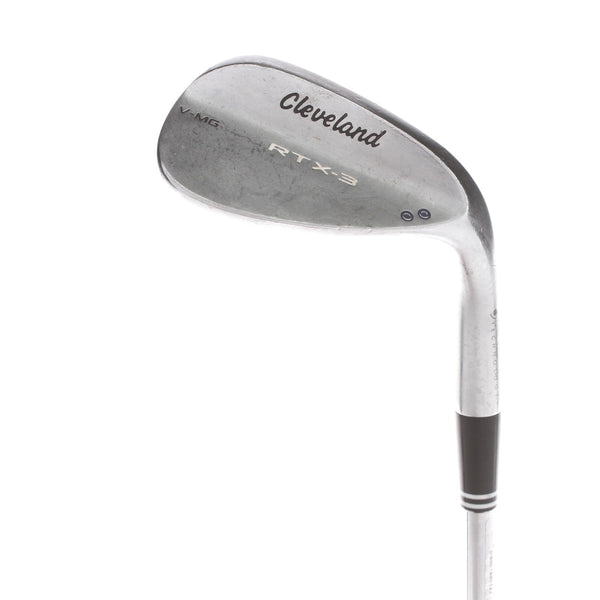 Cleveland RTX-3 Steel Mens Right Hand Lob Wedge 60* 9 Bounce S Grind Wedge Flex - Dynamic Gold120g