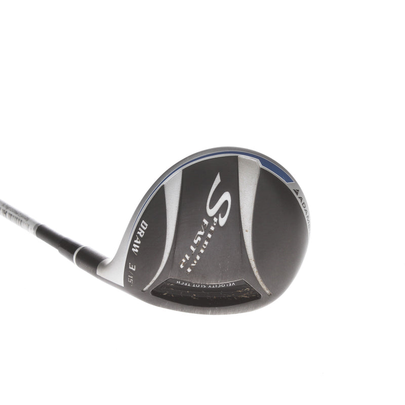 Adams Speedline Fast Graphite Mens Right Hand Fairway 3 Wood 15* Regular - Pro Launch 65g